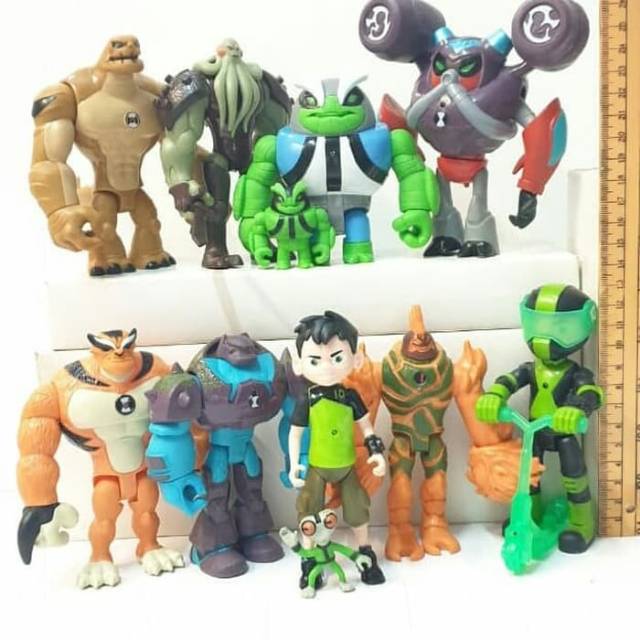 Set 11 Mô Hình Nhân Vật Phim Ben 10 Omnitrix Tennyson Ben10 Alien