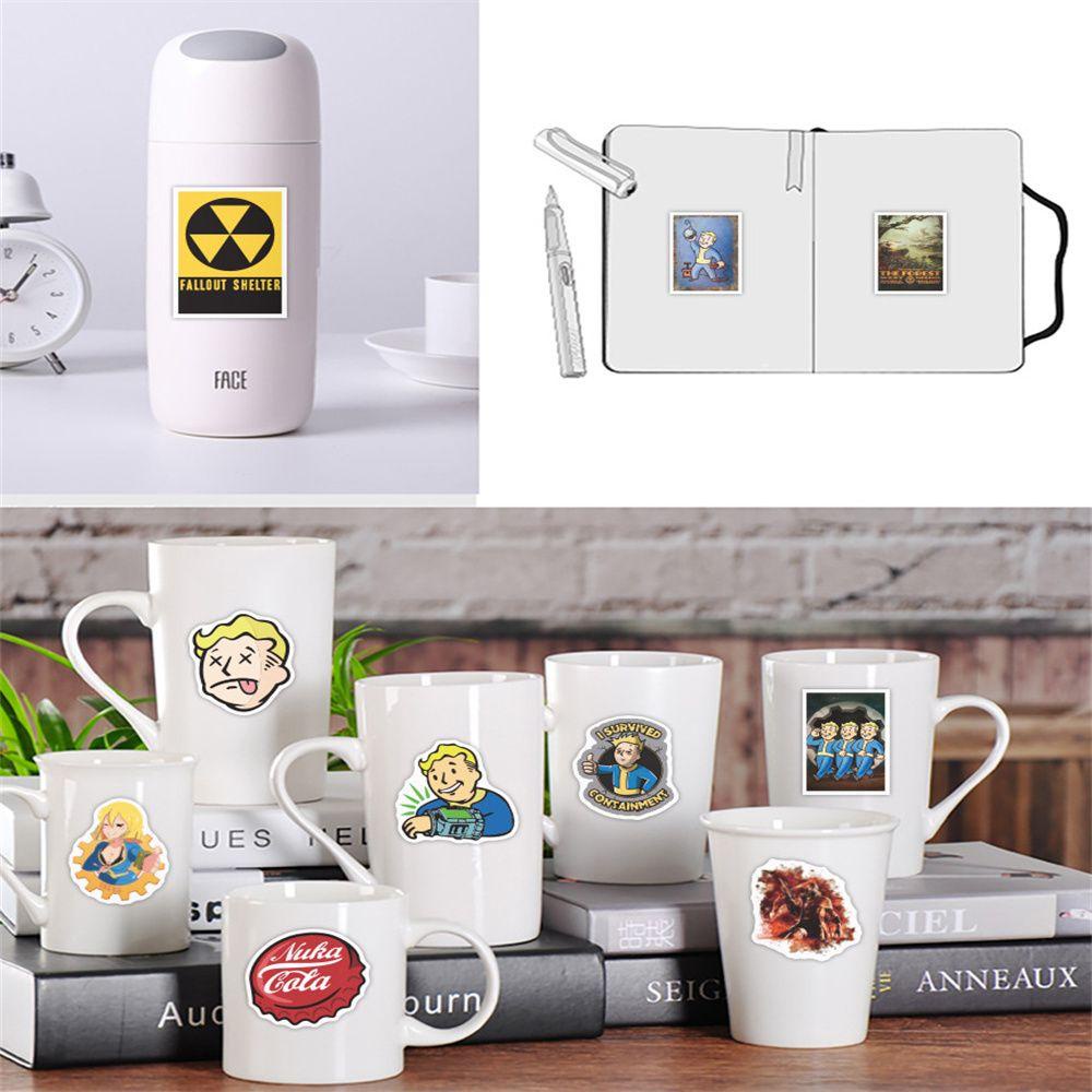 Miếng Dán Trang Trí Laptop Chống Nước Họa Tiết Hoạt Hình PEWANY Fallout Game