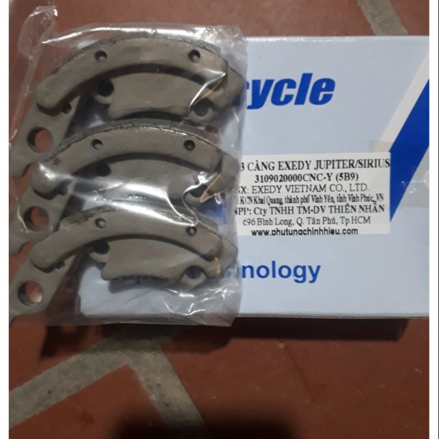 Bố 3 càng côn yamaha jupiter - sirius CHƯA TIỆN /bố 3 càng yamaha chính hiệu EXEDY búa Si ju