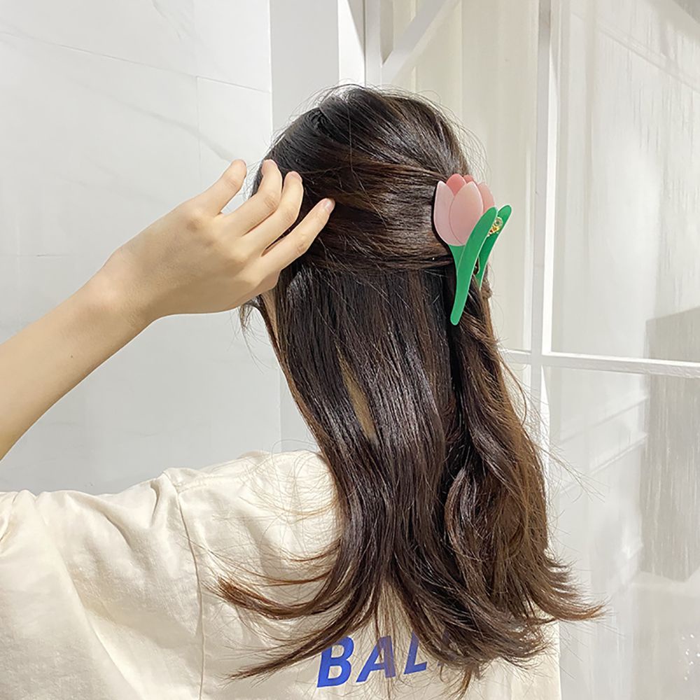 Kẹp tóc họa tiết hoa cúc phong cách Hàn Quốc dễ thương cho nữ TAYLOR1