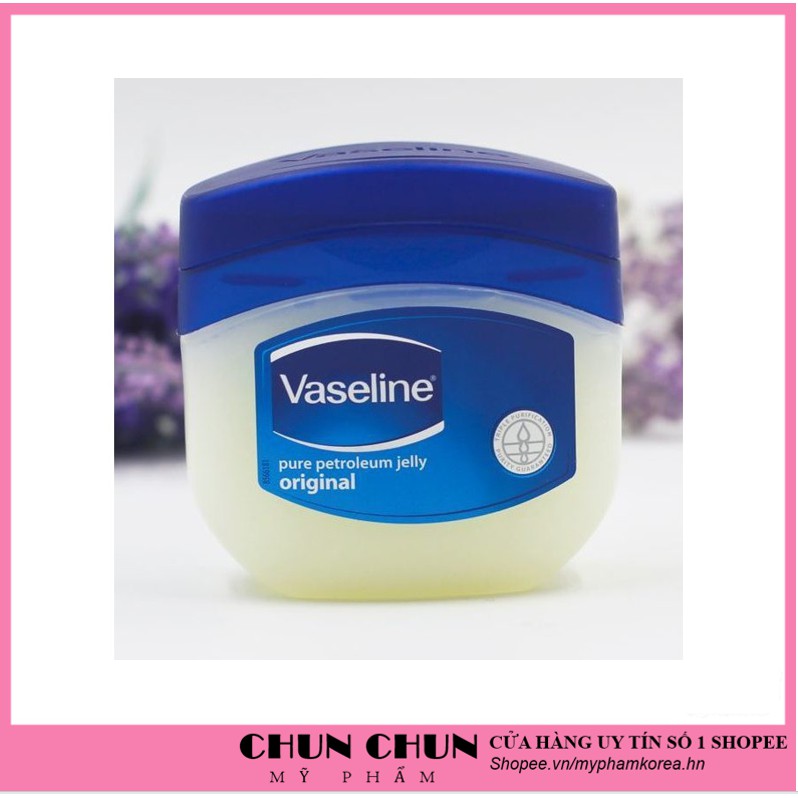 Sáp lẻ dưỡng ẩm Vaseline 100% Pure Petroleum Jelly Original Mỹ 49g