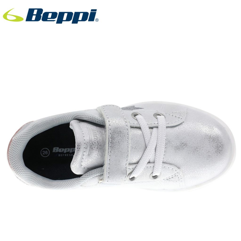 Giày Sneaker Quai Dán cho Bé Gái BEPPI SNC2184732 – White