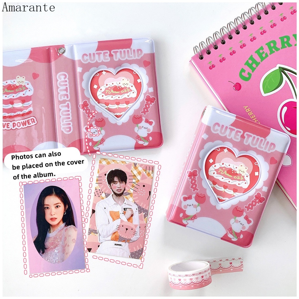 Album Ảnh 3 Inch 40 Ngăn PP In Hình Nhóm Nhạc AMA Dễ Thương