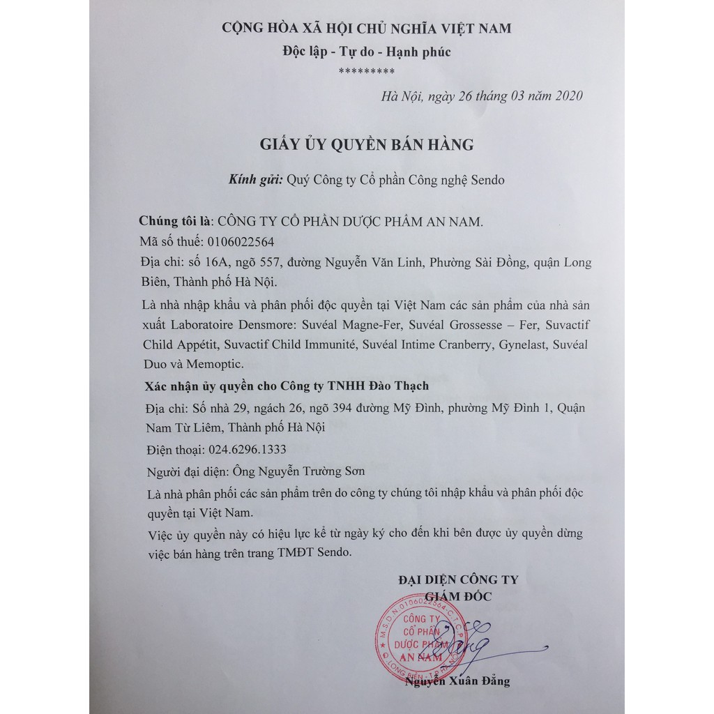 Vitamin Tổng Hợp Cho Bà Bầu Suvéal Grossesse - Fer