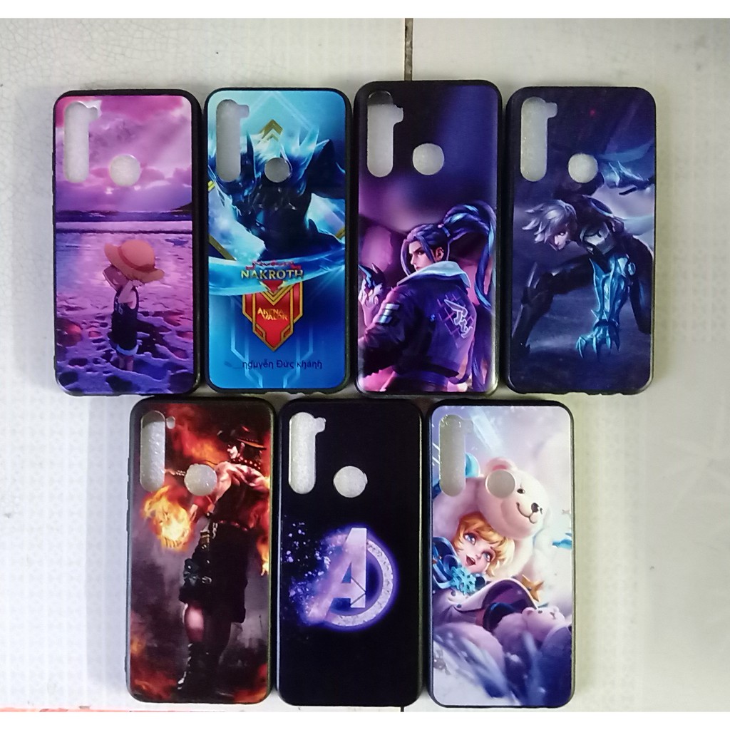 Ốp Xiaomi Redmi  lưng hình Tướng Liên Quân cho Xiaomi Redmi 5A 6A 7 Note 3 Note 5A Note 6 Note 8 Note 8 Pro K20