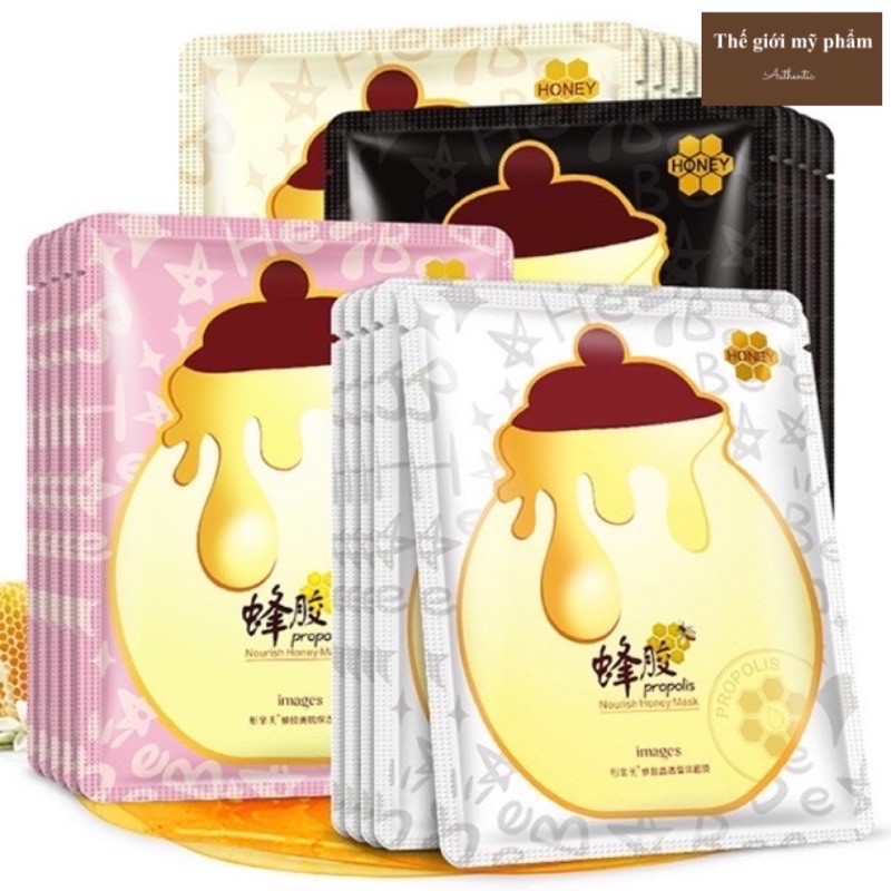 ( FREESHIP ) Mặt Nạ HONEY Image Dưỡng Da Chiết Xuất Mật Ong -Mask image