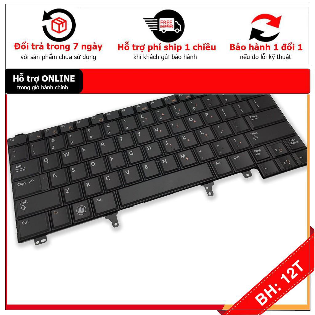 [BH12TH] 🎁 Bàn Phím Laptop Dell Latitude E6420 E6440 E5420 E5430 E6220 E6230 E6320. Không Chuột, Không Đèn