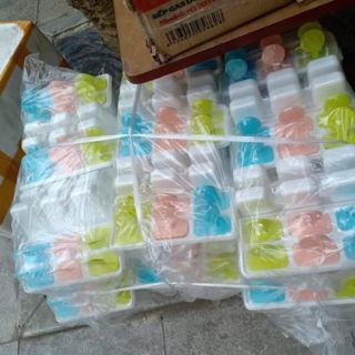 Sỉ set 6 khuôn làm kem việt nhật