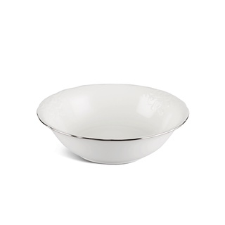 Tô sứ minh long – đài các – chỉ bạch kim - trắng ngà