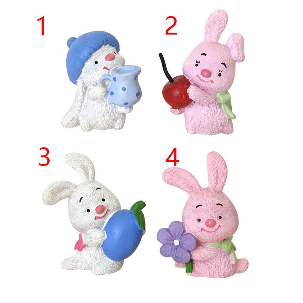CONOPERYMô hình chú thỏ mini  dùng trang trí nhà cửa / xe hơi diy