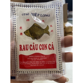 Rau câu con cá giòn hiệp long 25gr