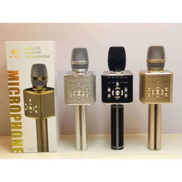 Micro karaoke Ys-97 kèm loa bluetooth
