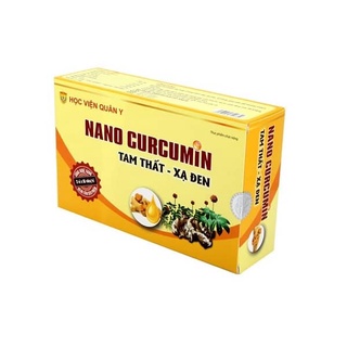 Viên nghệ nano curcumin tam thất – xạ đen học viện quân y