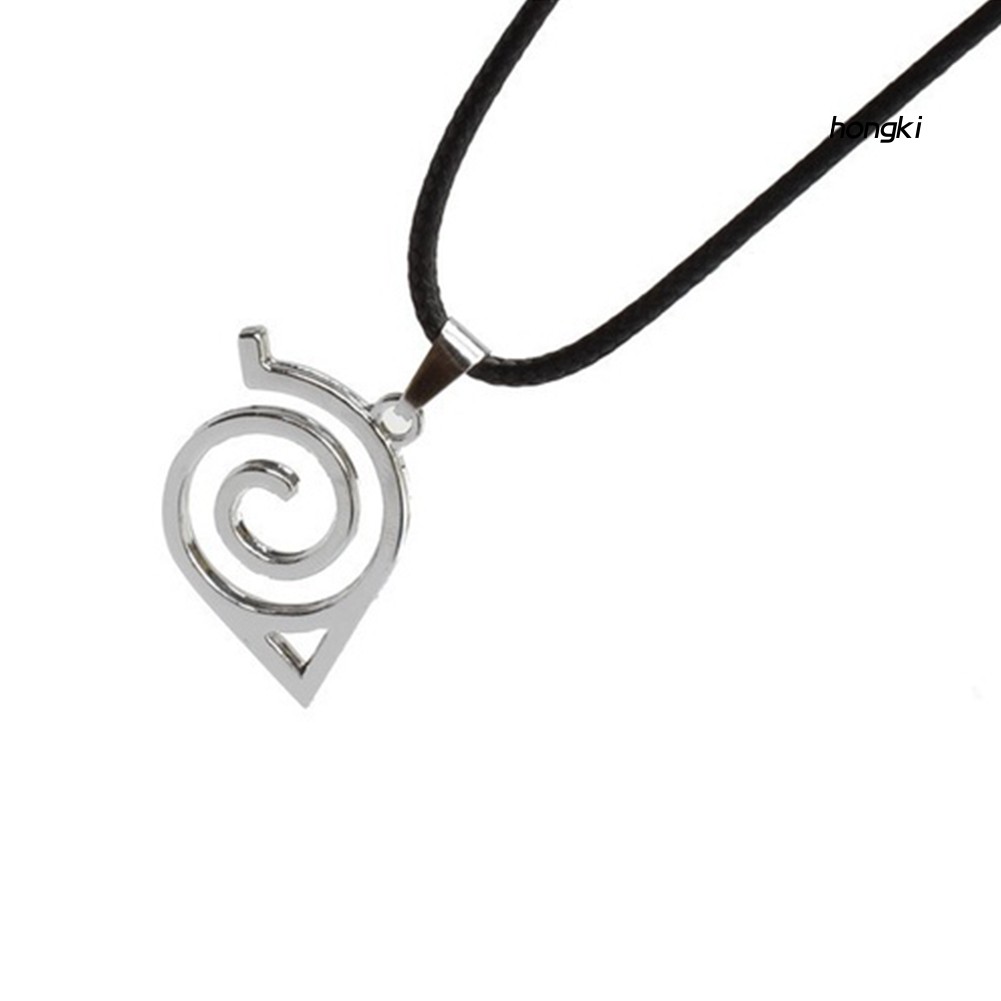 NARUTO Dây Chuyền Mặt Logo Phim Hoạt Hình Naruto