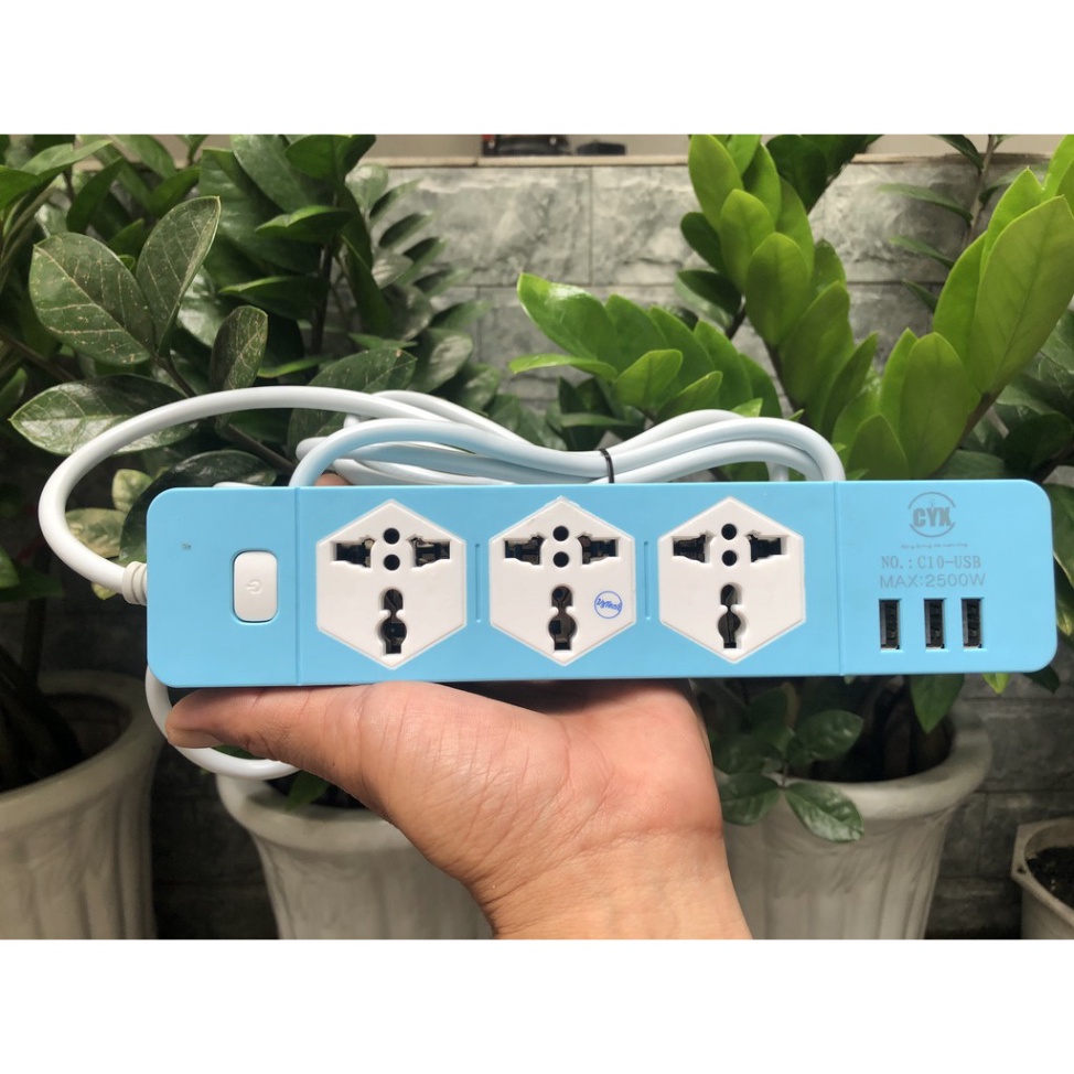 {Sale sốc} Ổ Cắm Điện Đa Năng CYX C10-USB