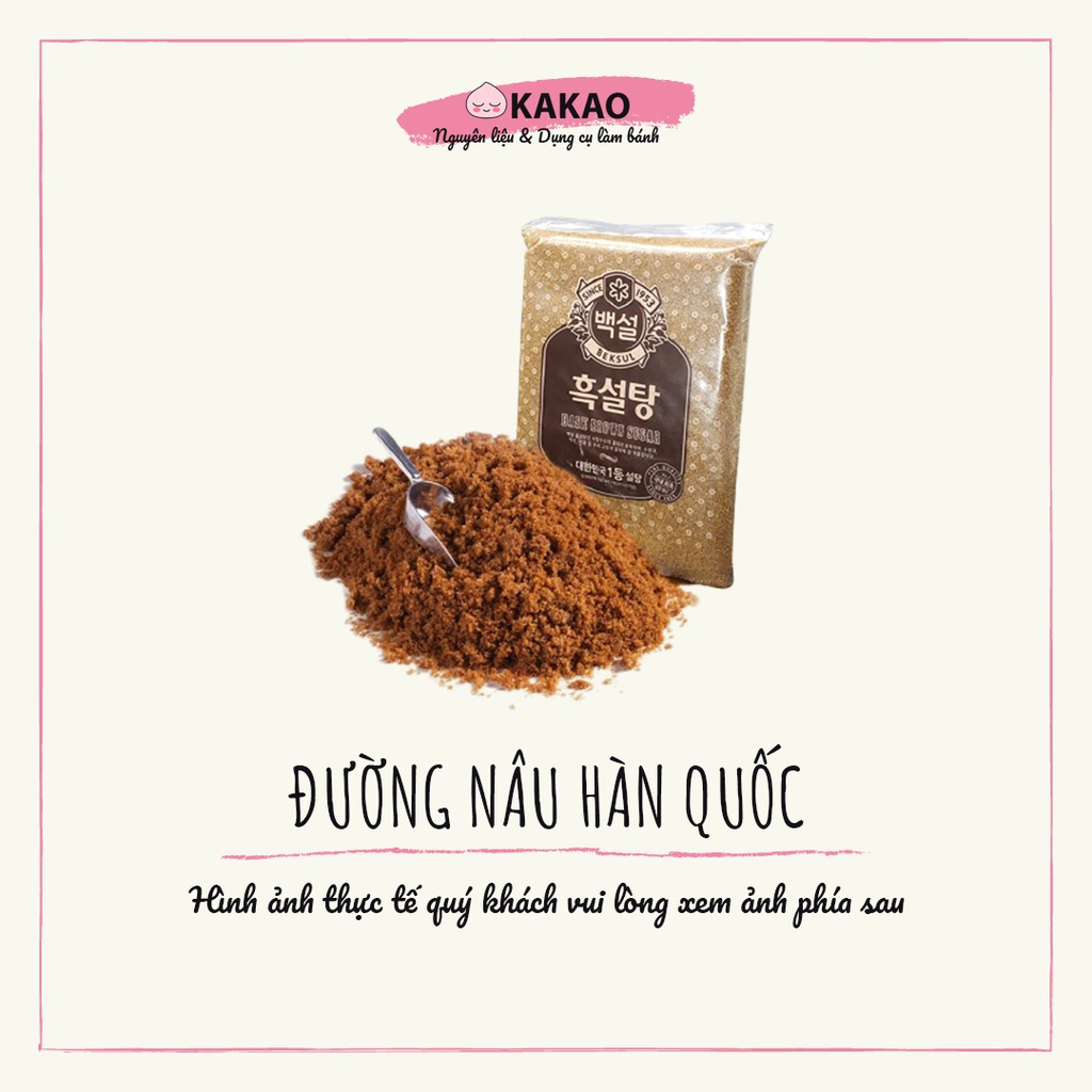 ĐƯỜNG ĐEN HÀN QUỐC BEKSUL ( ĐƯỜNG NÂU HÀN QUỐC ) 100GR