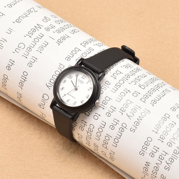 Dây Đeo Thay Thế Bằng Nhựa Resin Siêu Mỏng Thoáng Khí Cho Đồng Hồ Casio LQ-139 / 130 / 140