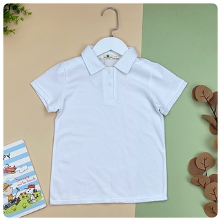 Áo thun có cổ cho bé trai. Chất thun cao cấp. Áo có cổ cho bé trai. Size từ 15-42kg.