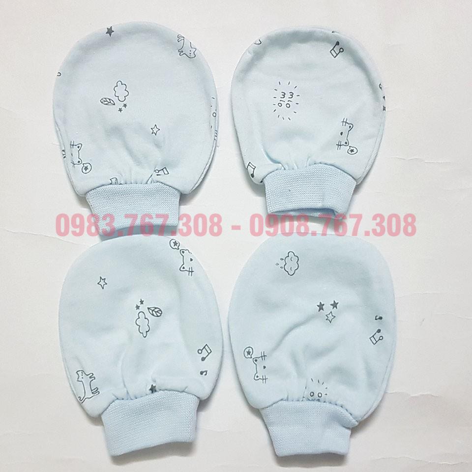 Sét 2 Đôi Bao Tay MioMio Cotton Cho Bé Sơ Sinh (2 Đôi Bao Tay Mio / 1 Gói) - MIO Việt Nam - BTT00132