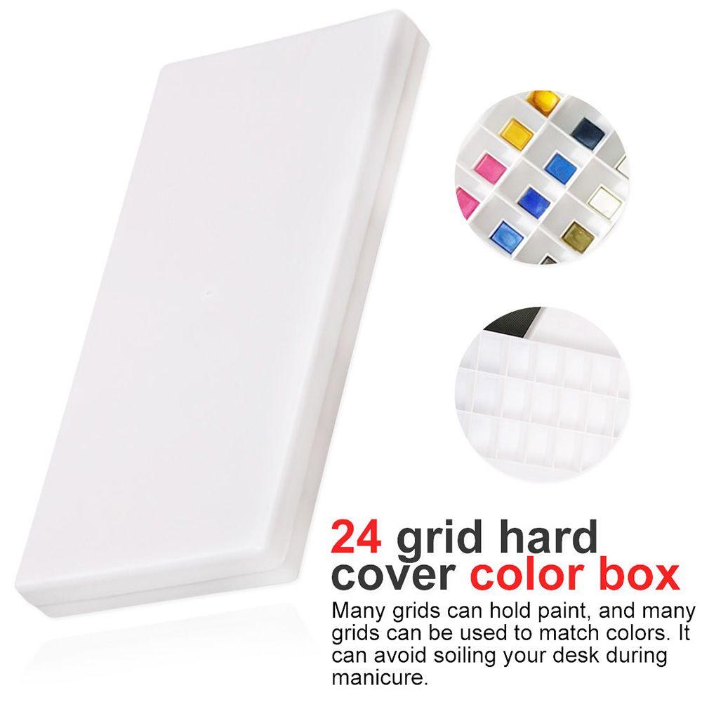 Bảng Đựng Màu Vẽ Bằng Acrylic Kèm Nắp Đậy Dành Cho Học Sinh
