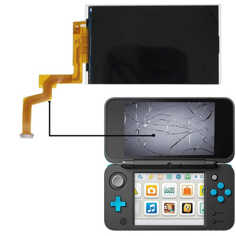 Màn Hình Lcd Thay Thế Cho Máy Chơi Game Nintendo 2ds Xl 2ds Xl / Ll