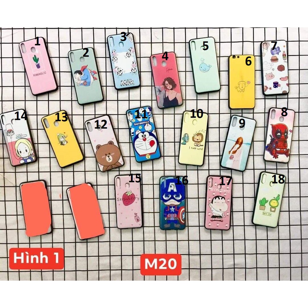 Ốp dẻo samsung M20