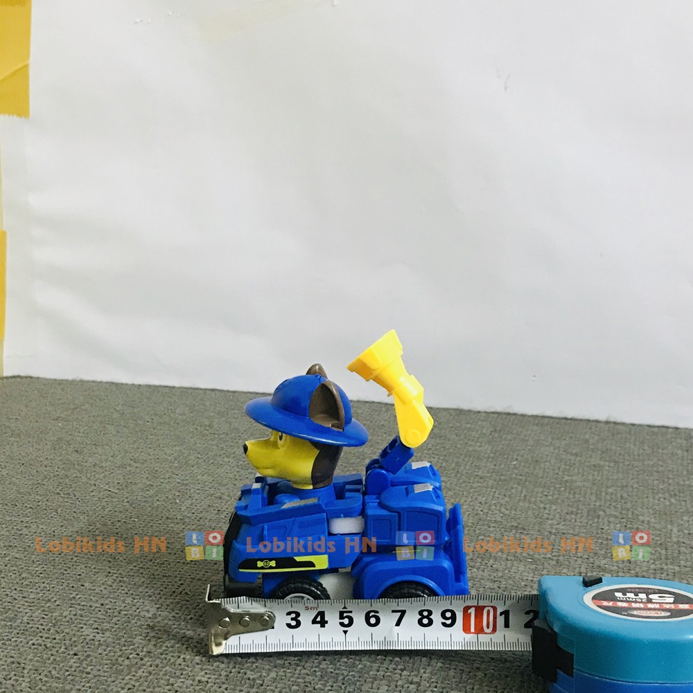 Đồ chơi đội chó cứu hộ biến hình robot 4 nhân vật loại to, Anh Ryder và 3 chú cún - Paw patrol