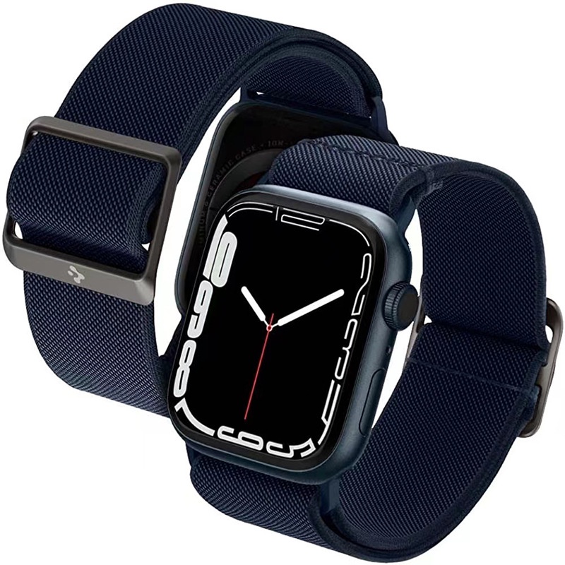 Dây Đeo Nylon Cho Đồng Hồ Thông Minh Apple iWatch Series 3 5 se 6 7 44mm 40mm 42mm 38mm 41mm 45mm