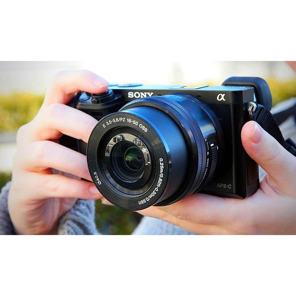 Máy ảnh Sony A6000 + ống kính 16-50mm Oss -  24.3 MP - Wifi  - Đẹp 98%