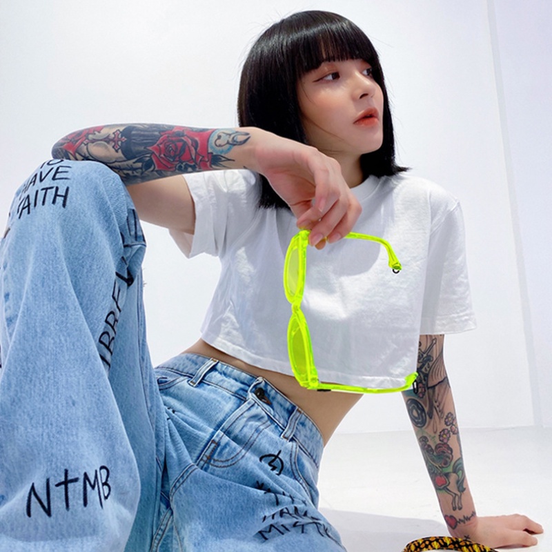 Kính mát kiểu mắt mèo phong cách ulzzang Hàn Quốc cổ điển thời trang dành cho nữ