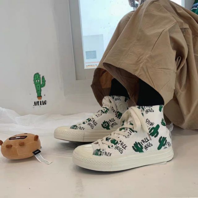 Giày ulzzang xương rồng