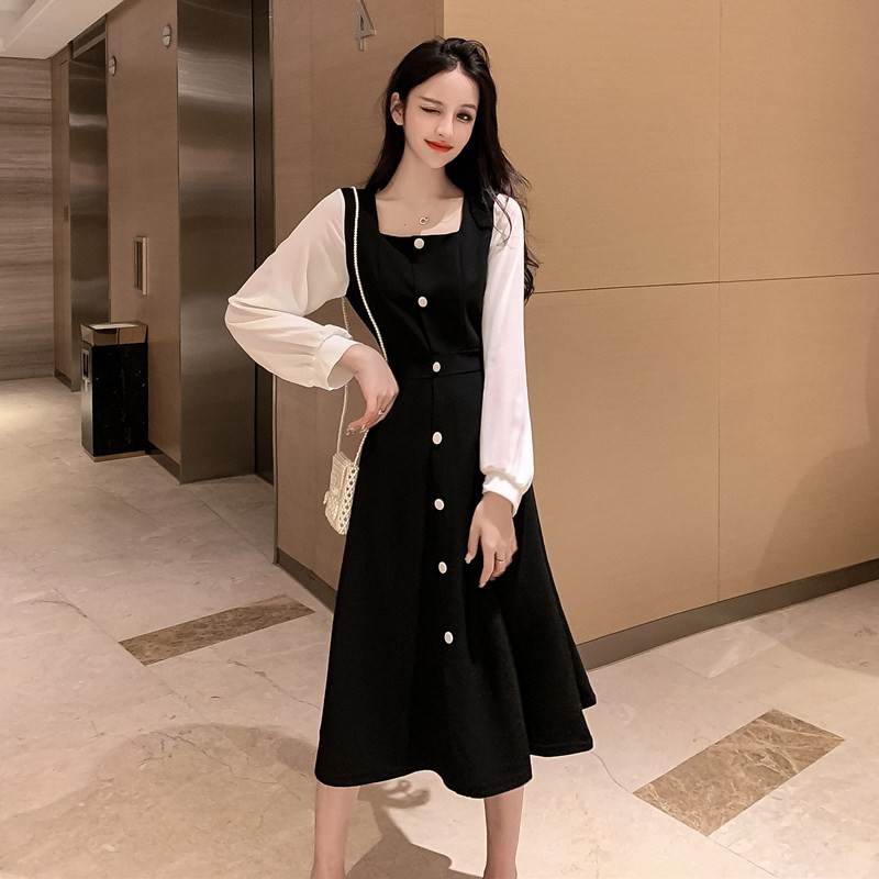 Váy đầm tay dài tiểu thư cực xinh | BigBuy360 - bigbuy360.vn