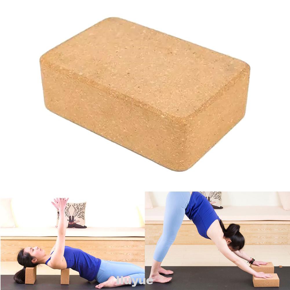 Khối Gỗ Bần Mật Độ Cao Chống Trượt Dùng Tập Yoga / Nhảy Múa Cho Người Mới Bắt Đầu