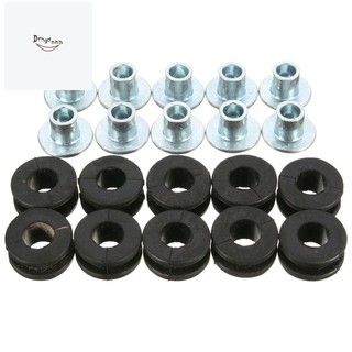 10 vòng đệm bằng cao su cách điện cho xe Honda Yamaha Suzuki Kawasaki tiện dụng
