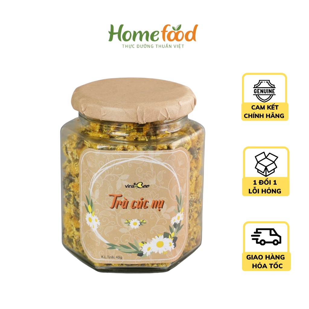 Trà hoa cúc, trà cúc nụ sạch 30gr
