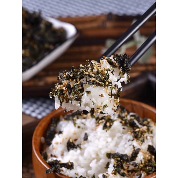 Rong Biển Cháy Tỏi Ăn Liền Loại Ngon [Ít Mè Ko Hôi Dầu Ko Pha Trộn] Hộp 170gr Nhà Làm 100% Thơm Giòn Đậm Vị | đồ ăn vặt