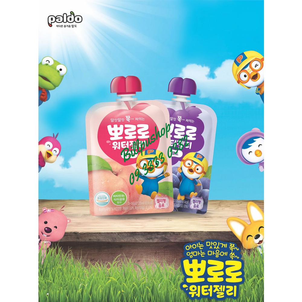 Thạch Trái Cây PALDO PORORO 120ml đủ vị cho bé - HÀN QUỐC | BigBuy360 - bigbuy360.vn