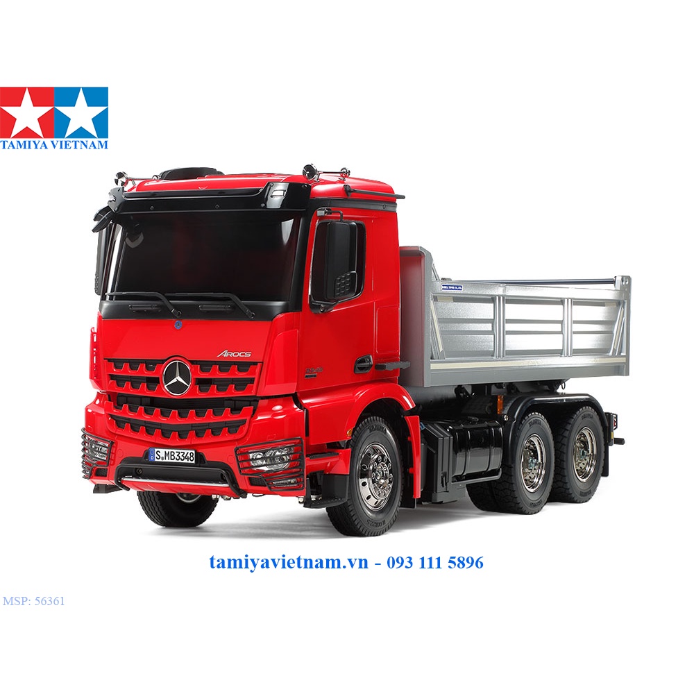 56361 Mô hình xe điều khiển từ xa 1/14 RADIO CONTROL MERCEDES-BENZ AROCS 3348 6x4