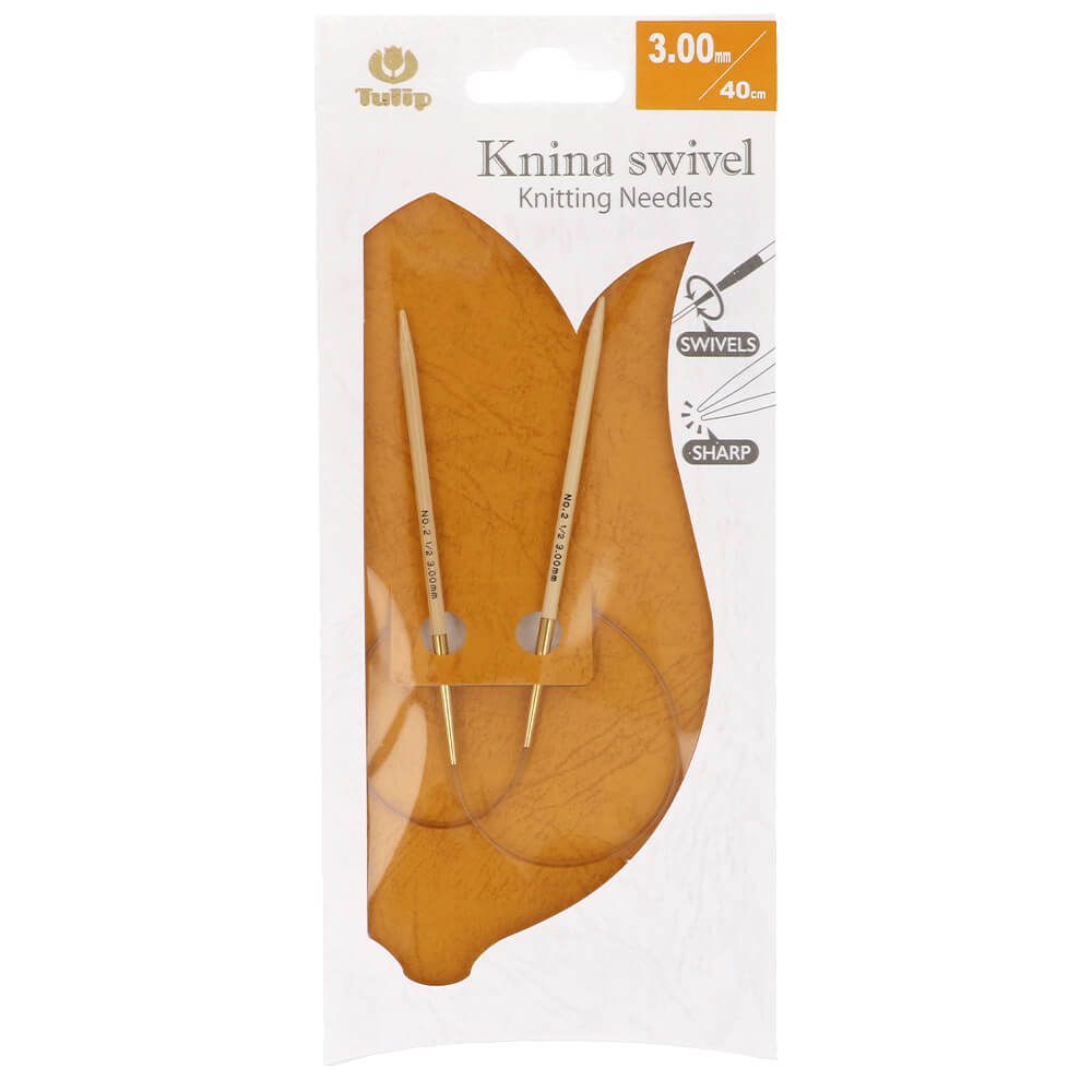 Kim Đan Vòng Tulip Knina Swivel Knitting Needles