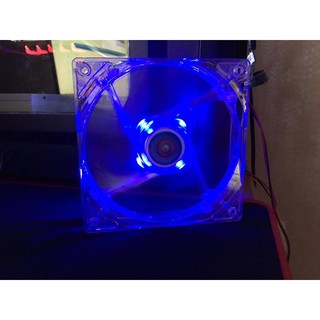 LT052 Fan case led 8cm cánh trong