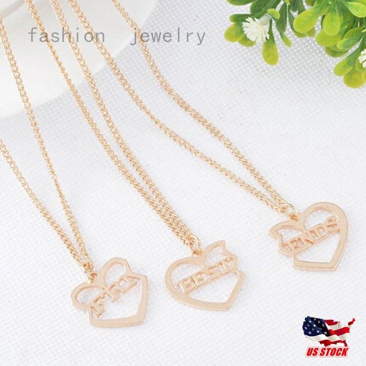 Set 3 Dây Chuyền Tình Bạn Thân Thiện Với Bạn Thân