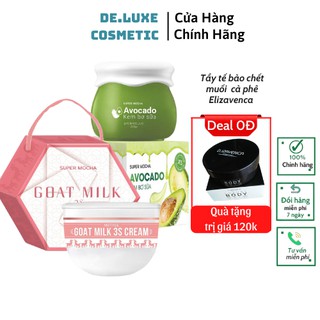 COMBO Body Sữa Dê + Kem Bơ Sữa SUPER MOCHA - Bộ đôi dưỡng trắng thumbnail