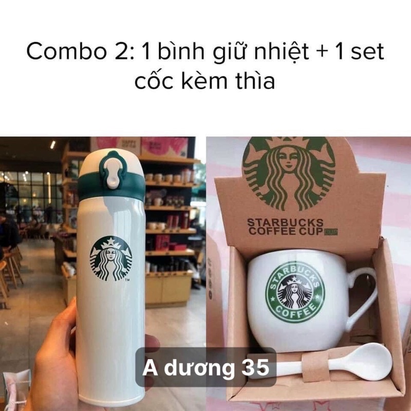 COMBO BỘ UỐNG TRÀ, CAFE THƯƠNG HIỆU STARBOOK SIÊU SANG.apN