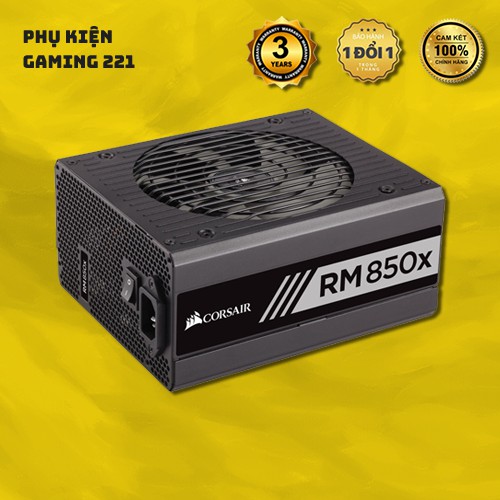 Nguồn máy tính Corsair RM850x 850W80 Plus Gold Hàng Chính Hãng