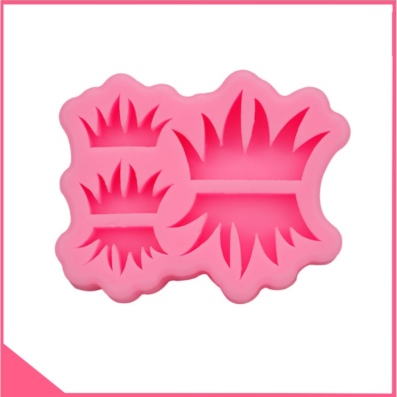 Khuôn silicon 3d làm rau câu đám cỏ