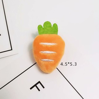 Móc khóa cà rốt bông cute - MK004