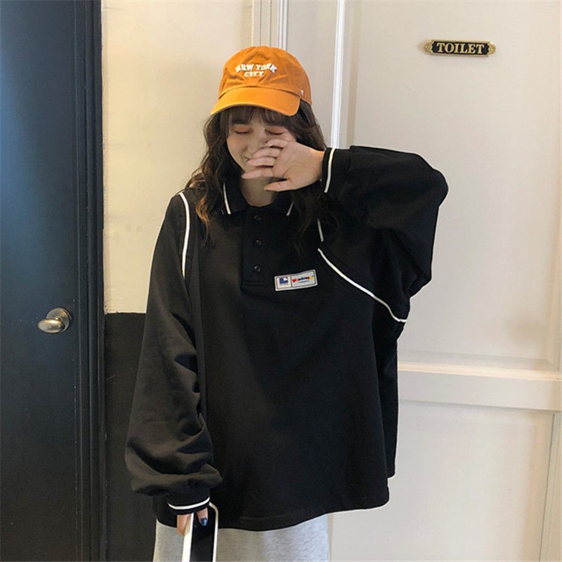 Áo Thun Tay Dài Có Cổ Cá Tính Hợp Thời Trang Dành Cho Nữ | BigBuy360 - bigbuy360.vn