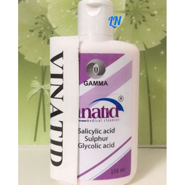 Sữa tắm gội làm sạch da - giảm dầu - ngừa mụn VINATID 150ml