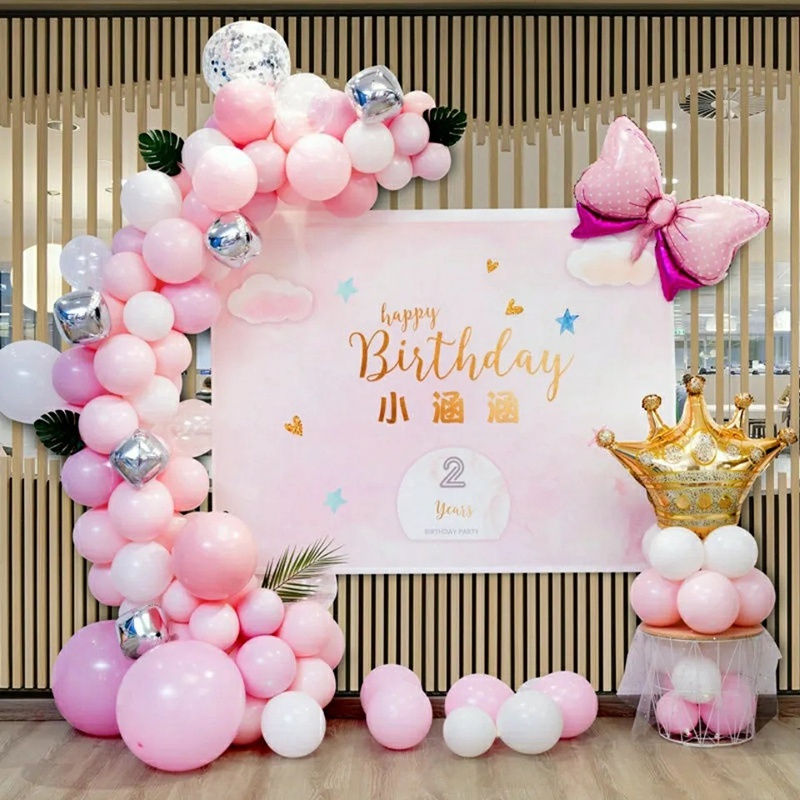 Dây Treo Bóng Bay Trong Suốt Dùng Trang Trí Tiệc Cưới DIY