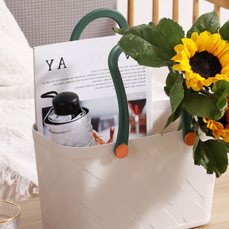 Giỏ Nhựa Đựng Đồ Dùng Nhà Tắm Có Tay Cầm Tiện Dụng